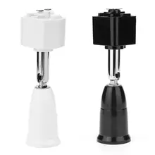 E27 лампа, крепление к рейке цоколя лампы COB светодиодный потолочный светильник для одежды магазин обуви украшение в помещении основание потолочной лампы