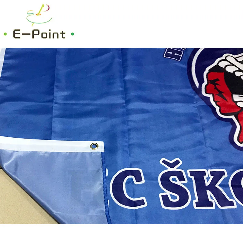 Чешская Республика HC Skoda Plzen 3 фута * 5 футов (90*150 см) размер рождественские