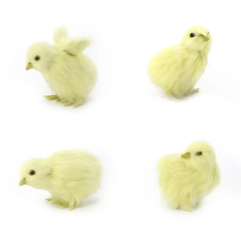 Simulated Vocal Chick Plush Toy Animal Doll Children's Teaching Static Model