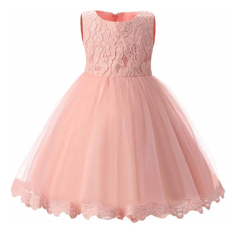 

Cute Fashion Baby Flower Christening Gown Baptism Clothes Newborn Kids Girls Birthday Princess Infant Party Dresses