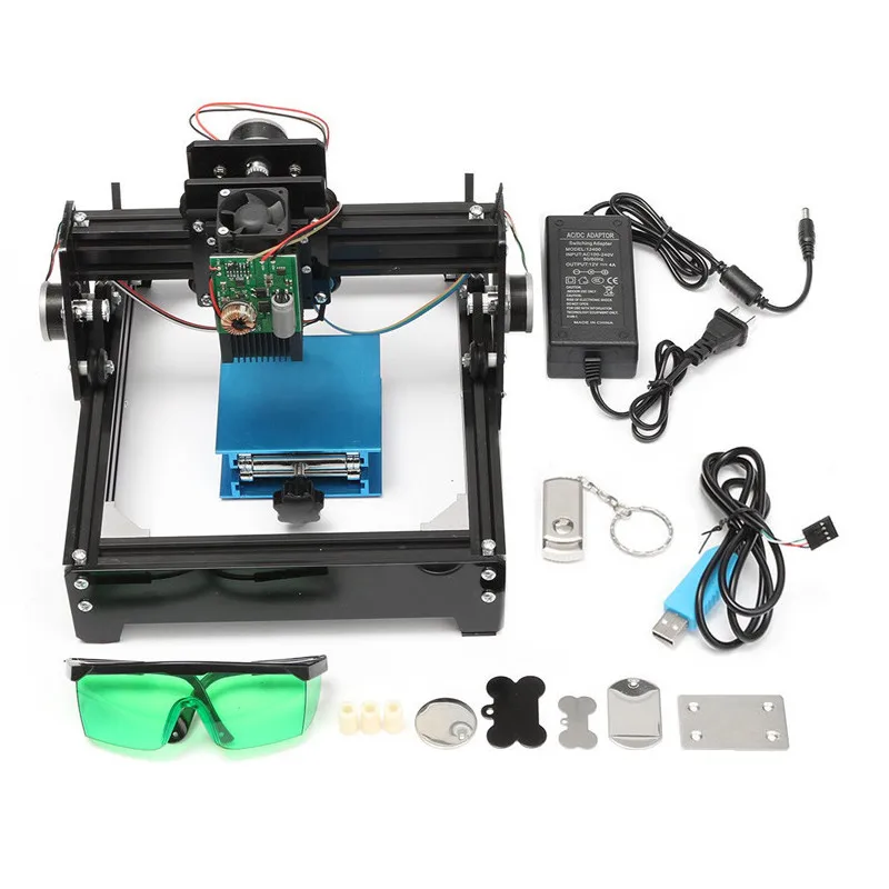 

10W Laser Engraving Machine DIY USB Metal Engraver Stone Image Router Printer laser marking machine wood router USB