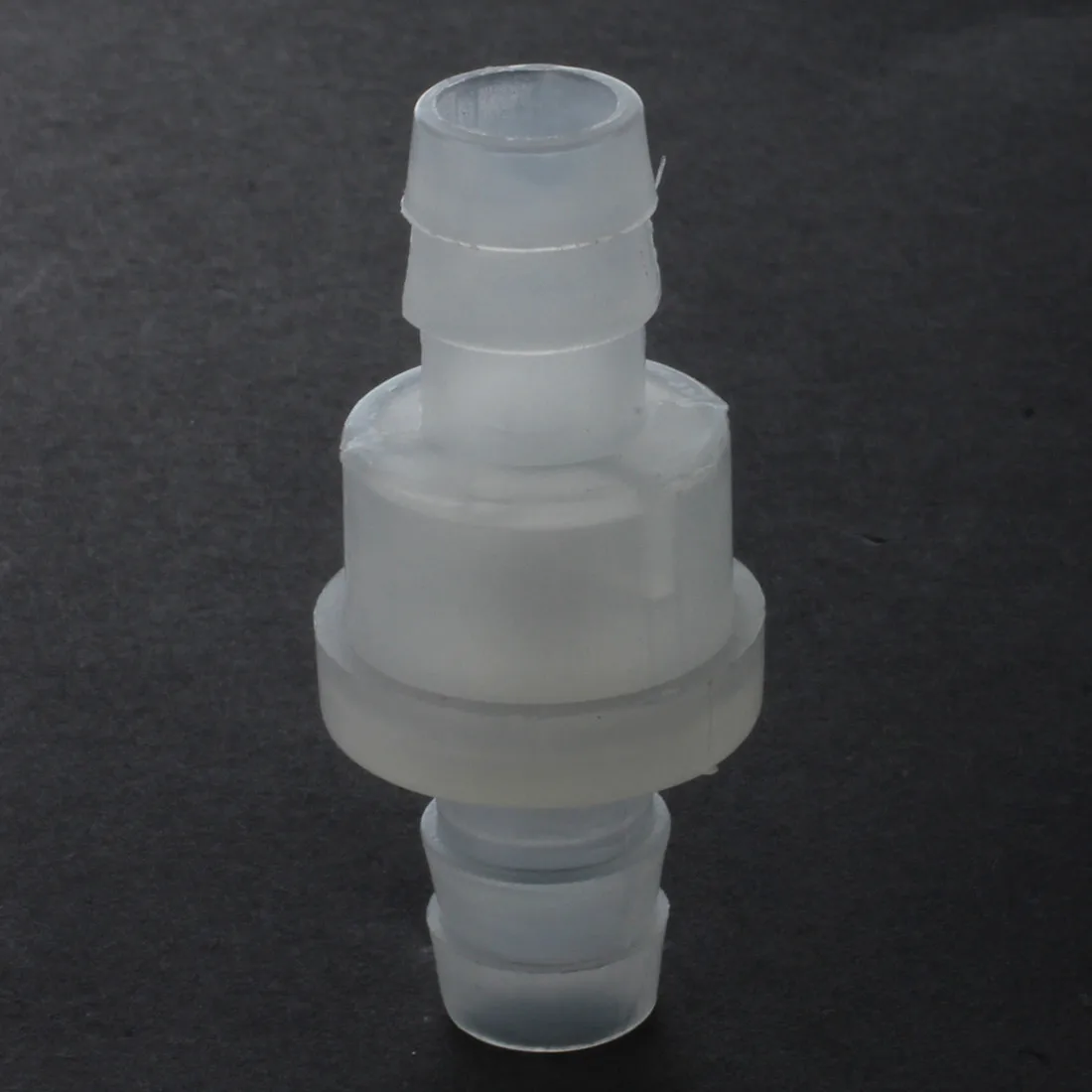 Горячая обратный клапан Механическая установка Пластик Barb невозвратный обратный клапан прозрачный белый