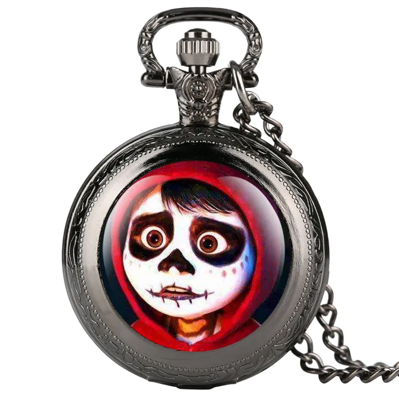 

Pokemon Fine Chain Pocket Watch for Kids Cartoon Character Pattern Quartz Pocket Watch for Students Arabic Digital Pocket Watch