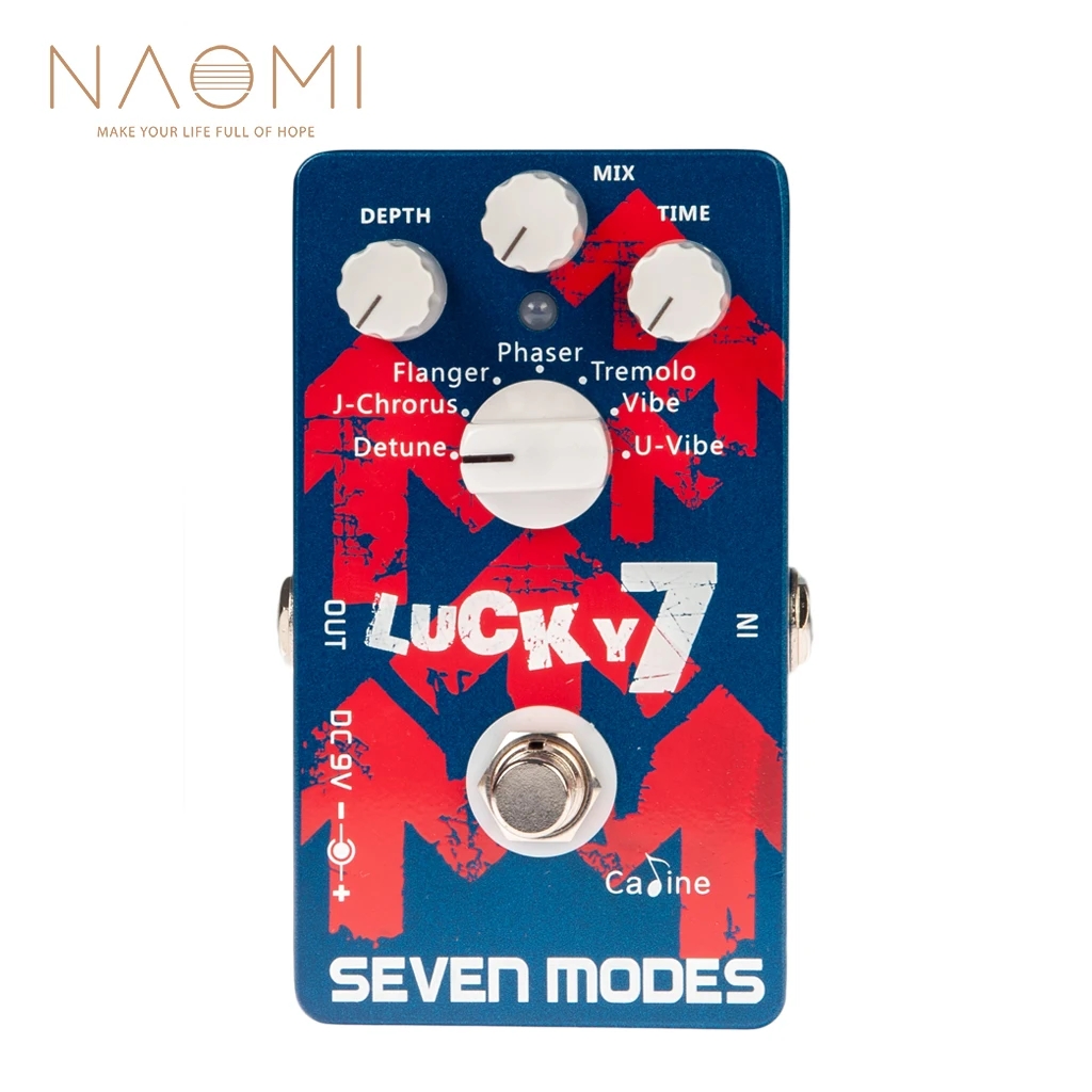 

NAOMI Caline CP-38 Seven Modes Guitar Effect Pedals Guitar Multi Fx Pedal Digital Circuit Design Guitar Parts & Accessories New