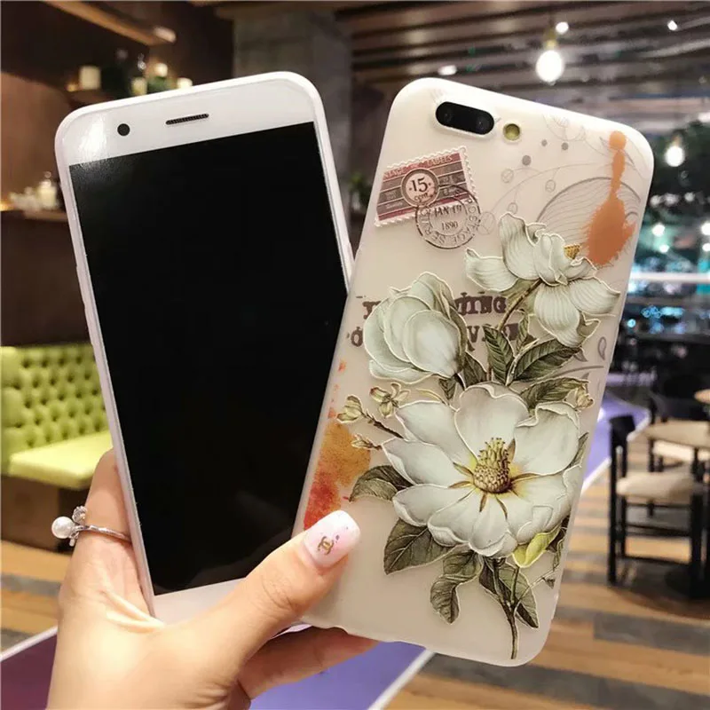 Силиконовый чехол для телефона с цветами для iPhone 7, 8 Plus, XS Max, XR, 3D, розовый, цветочный чехол s для iPhone X, 6 S, 6 S Plus, 5 SE, мягкий чехол из ТПУ