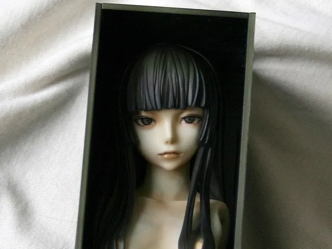 

Resin Figure Kit Kanako in the Box Unpainted Garage Resin Kit