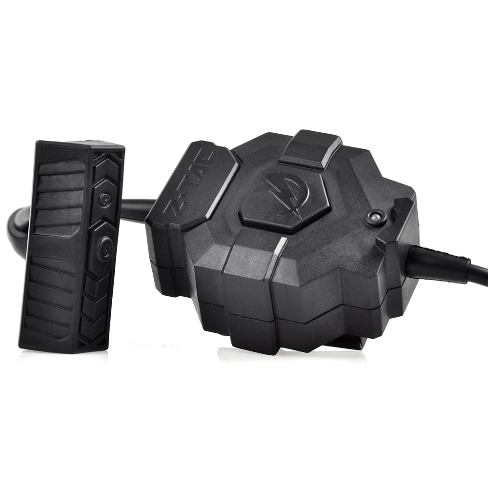 Радиоадаптер Element Z Tactical Push To Talk PTT с беспроводным пультом дистанционного