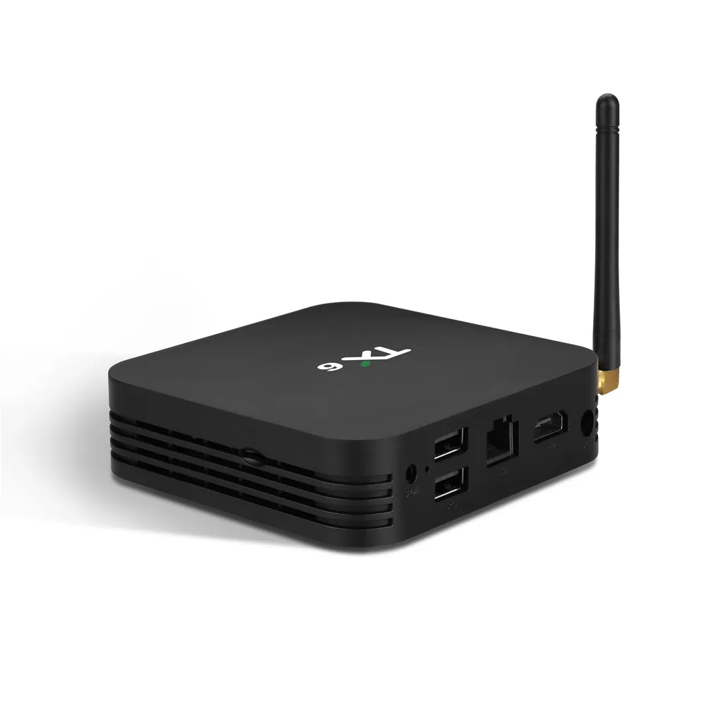 TX6 TV Box Android 9 4G RAM 32G ROM Allwinner H6 Quad core Set Top Box 2.4GHz 5GHz Dual Wifi BT 4.1 4K HD H.265 Media Player
