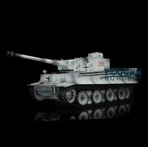 

Henglong 1/16 Snow 6.0 Generation Infrared Combat Plastic Tiger I RC Tank 3818 360 Turret Barrel Recoil