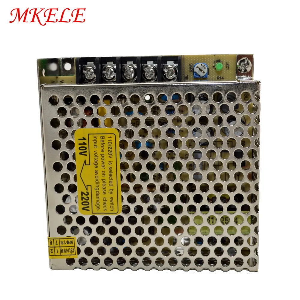 

Hot sale Smaller Volume Ac to Dc DC5/12/24V 25W Switching Power Supply Input 100~240V