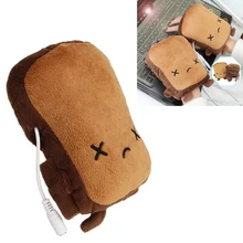 Usb-нагреватель с подогревом Прихватки для мангала гетры рук перчатки без пальцев Симпатичные тост форма