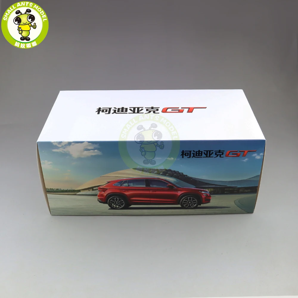 1/18 Skoda KODIAQ GT SUV литая модель металлическая модель автомобиля SUV подарок коллекция хобби красный