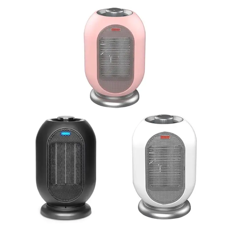 

3 Modes Mini Mute Energy Saving PTC Ceramic Heating Electric Heater Warmer Household Desktop Office Bathroom Heating Fan
