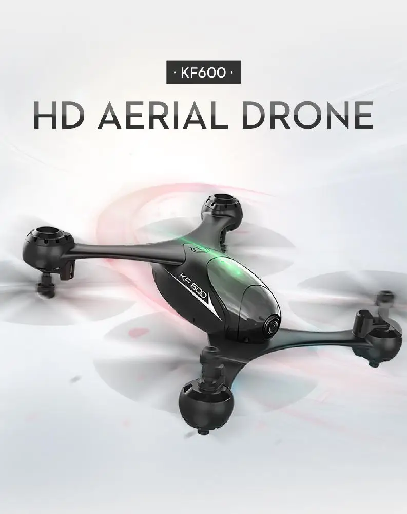 Квадрокоптер LeadingStar KF600 селфи Дрон FPV RC с двойной HD камерой 720P удерживающий высоту