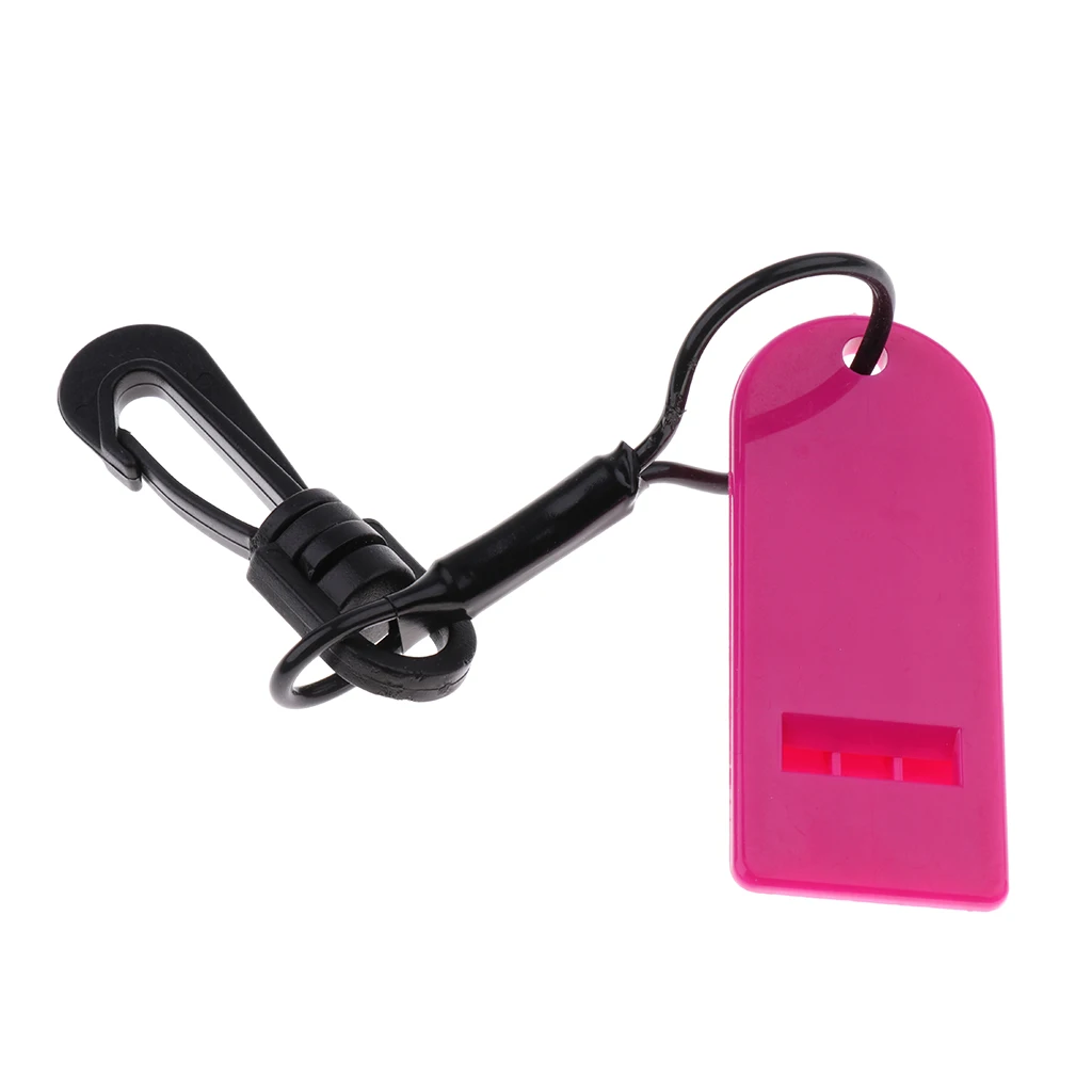 

Durable Marine Kayak Canoe Boat Safety Whistle with Swivel Clip for Canoe Kayak Water Sports Underwater Emergency