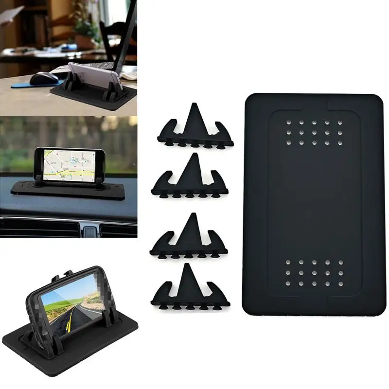 

1pc Phone Mount Holder Car Pad Dash Mat Anti-Slip Dashboard Holder Phone Table Dash Holder Car Interior Accessories