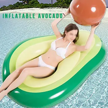 

Inflatable Giant Unicorn Avocado Pool Float Pool Swimming Float Swimming Ring Pool Circle Boia Piscina Pool Party Buoy Toy 200CM