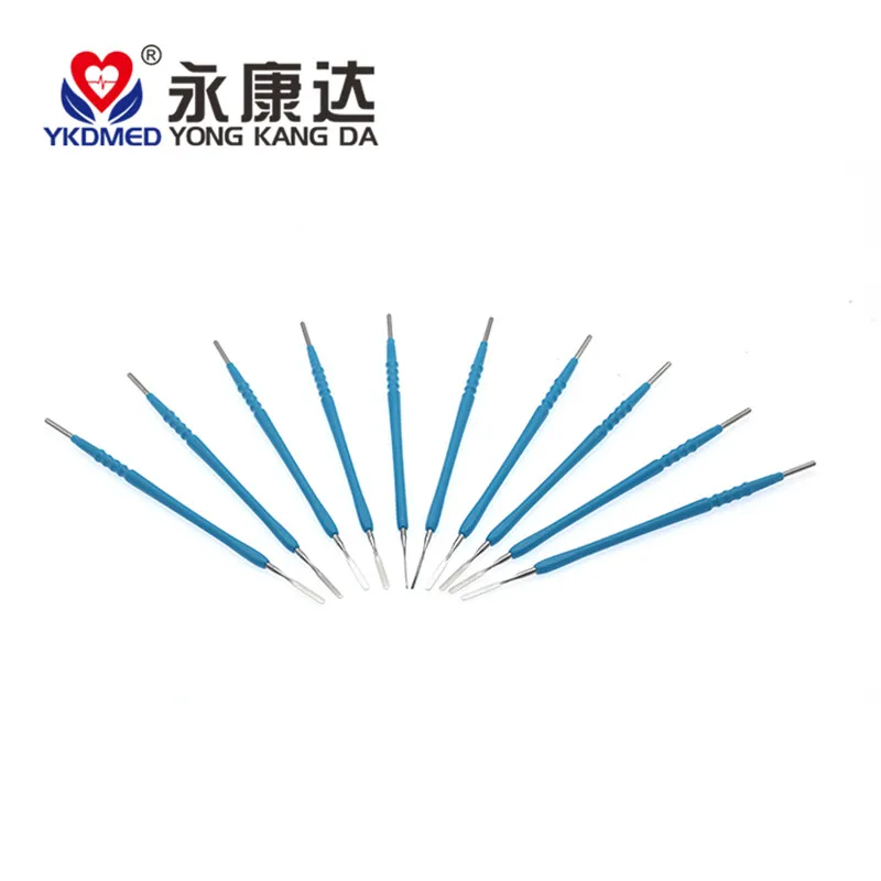 

5pcs/lot Reusable high frequency surgical Stainless steel blade electrode
