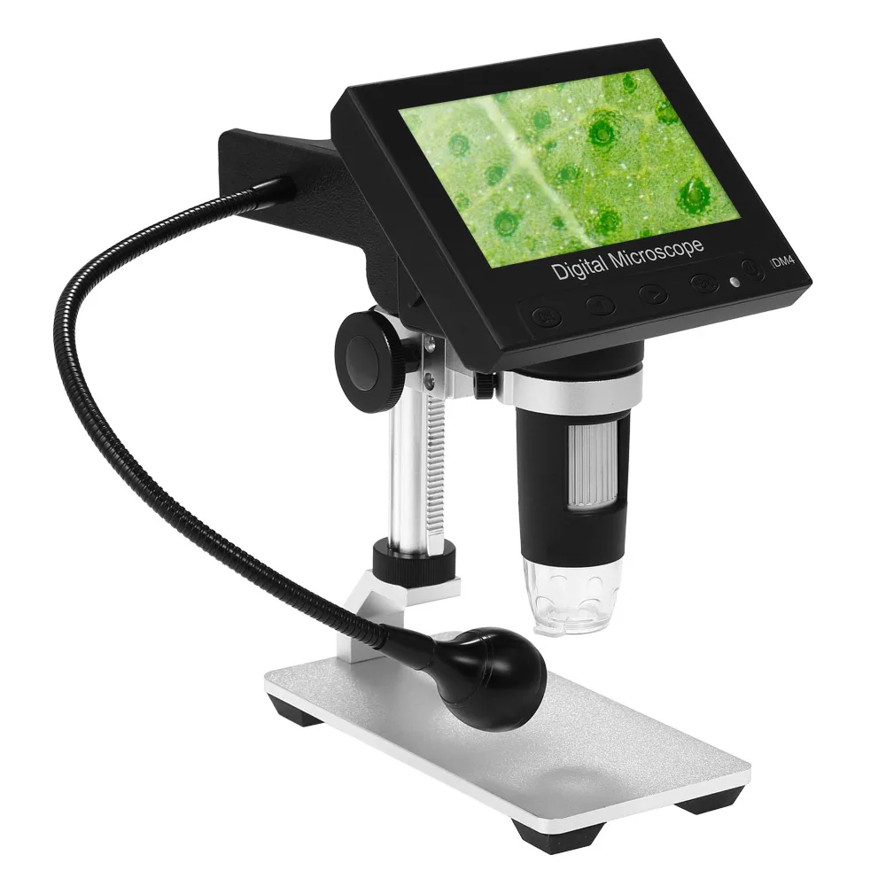 1000X Portable Lithium Battery Digital Microscope Magnifier with Light for Mobile Phone