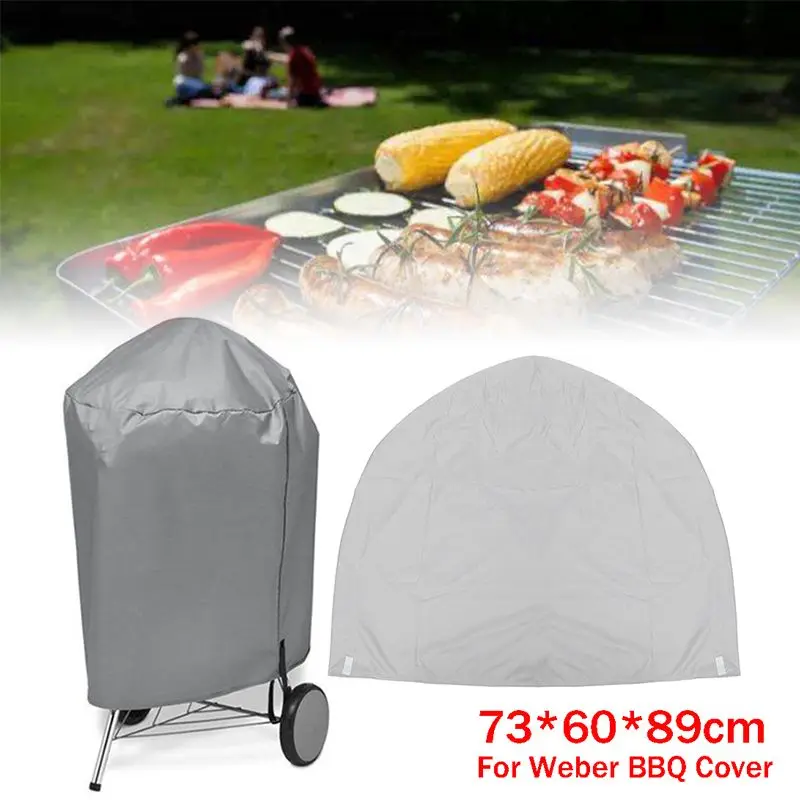 

73x60x89cm BBQ Grill Cover Outdoor Camping Picnic Waterproof Dust Rain UV Proof Protector Barbeque Accessories Case High Quality