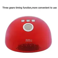 48W LED Nail Dryers Smart Sensor Machine Cure UV Gel LCD Time Display Nail Dryer Led Lamp for Curing Gel Polish Nail Art Tools 48w nail lamp 2in1 smart phototherapy electric machine nail dryer for curing nail gel polish led uv lamp for hand and foot