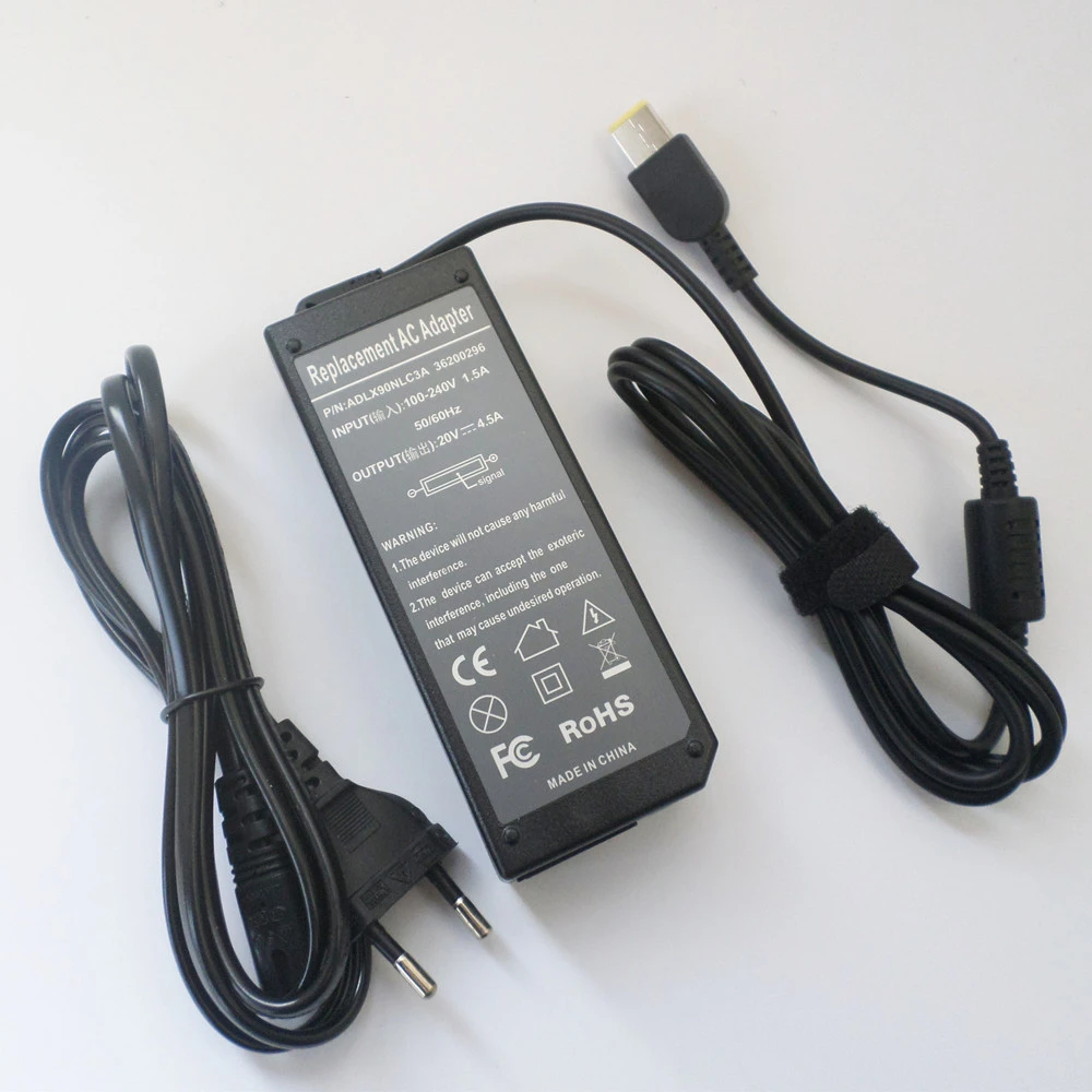 Adaptador CA de enchufe USB de 90W para Essential, 30, G40 45, G40 70, G50 30, G50 70, cable de fuente de alimentación para ordenador portátil, cargador de batería|Adaptador