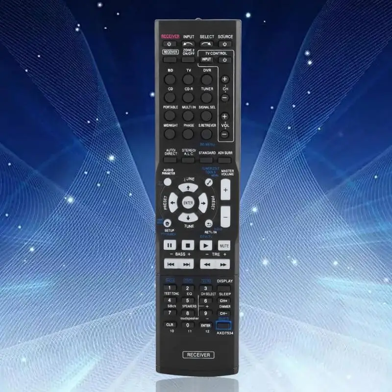 Amplifier Remote Control Smart Remote Controller for Pioneer AV Receiver VSX-519V-K for Pioneer AV Receiver