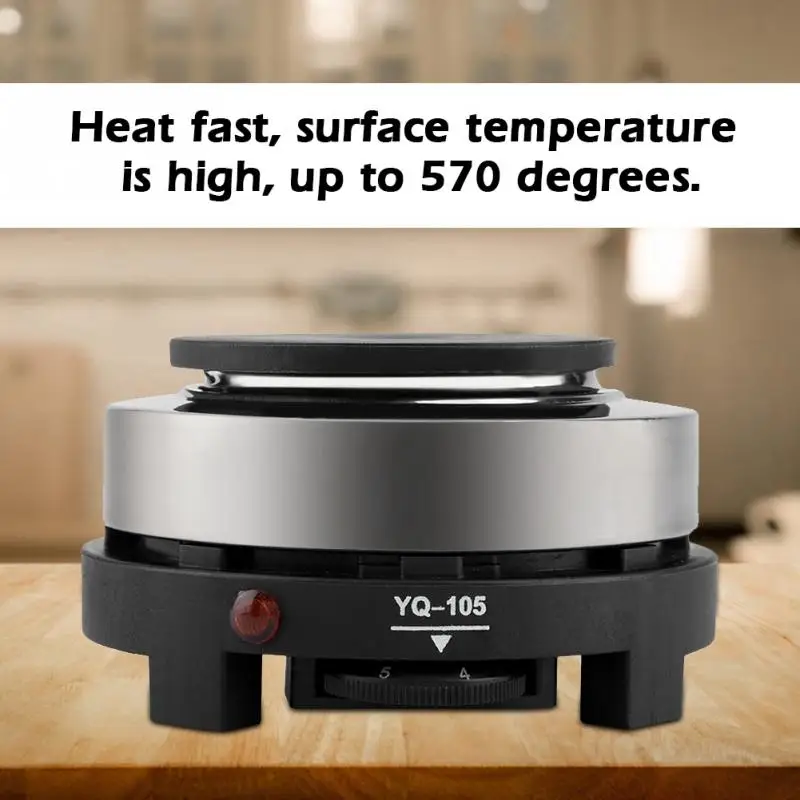 Портативная электрическая мини плита 500 Вт многофункциональная Домашняя Плита