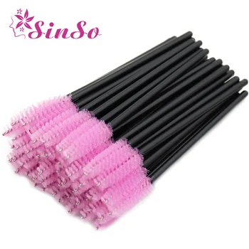 

SinSo 2/50PCS Disposable Eyelash Brush Makeup Brushes Tools Mascara Wands Applicator Eye lashes Comb Cosmetics Makeup Brush Kit