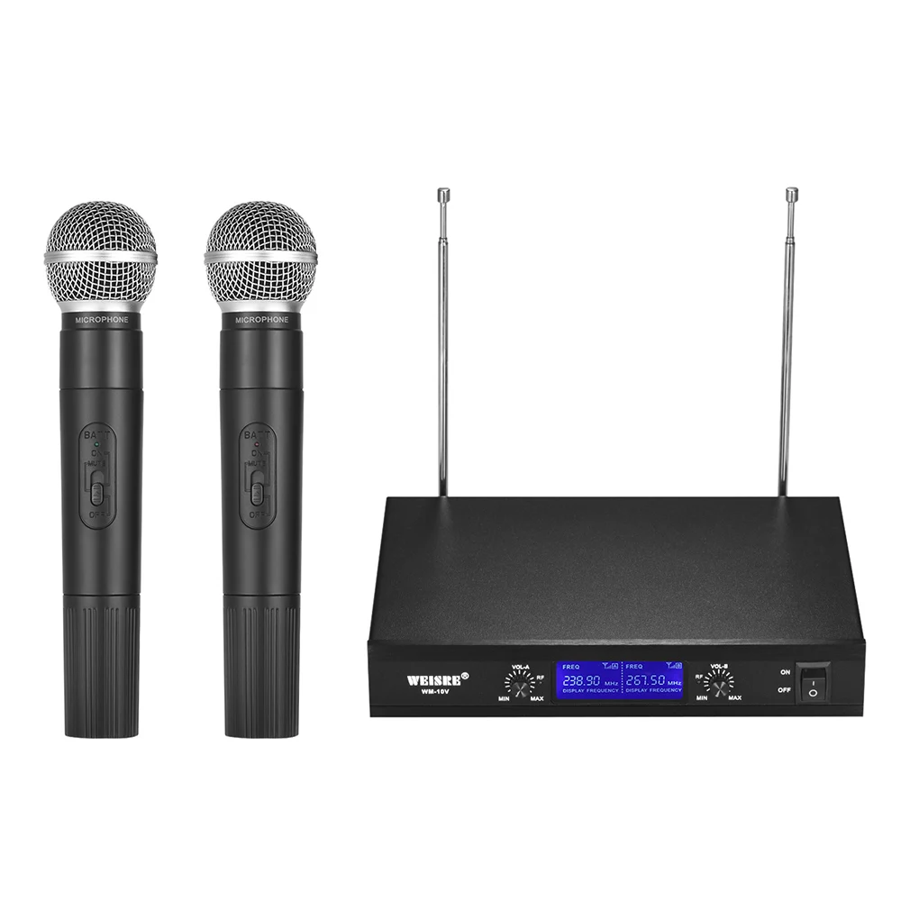 Buy Professional VHF Wireless Microphone System 2