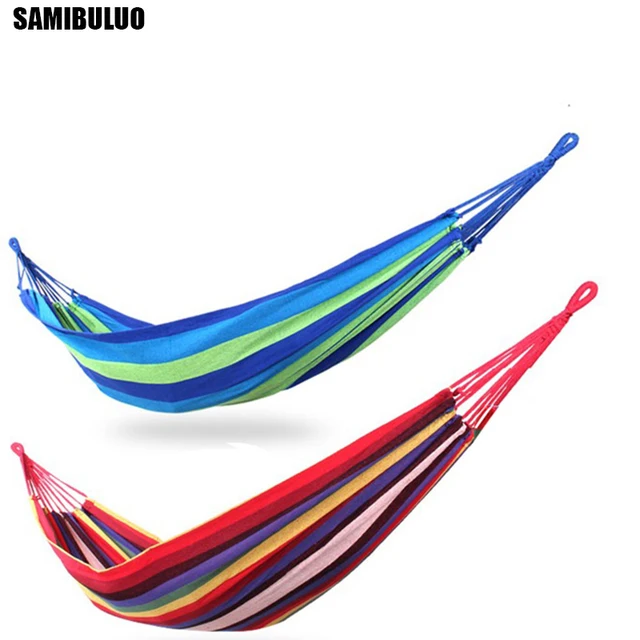 Best Offers Outdoor Garden Hammock Hang Bed Travel Camping Swing Survival Outdoor Sleeping 