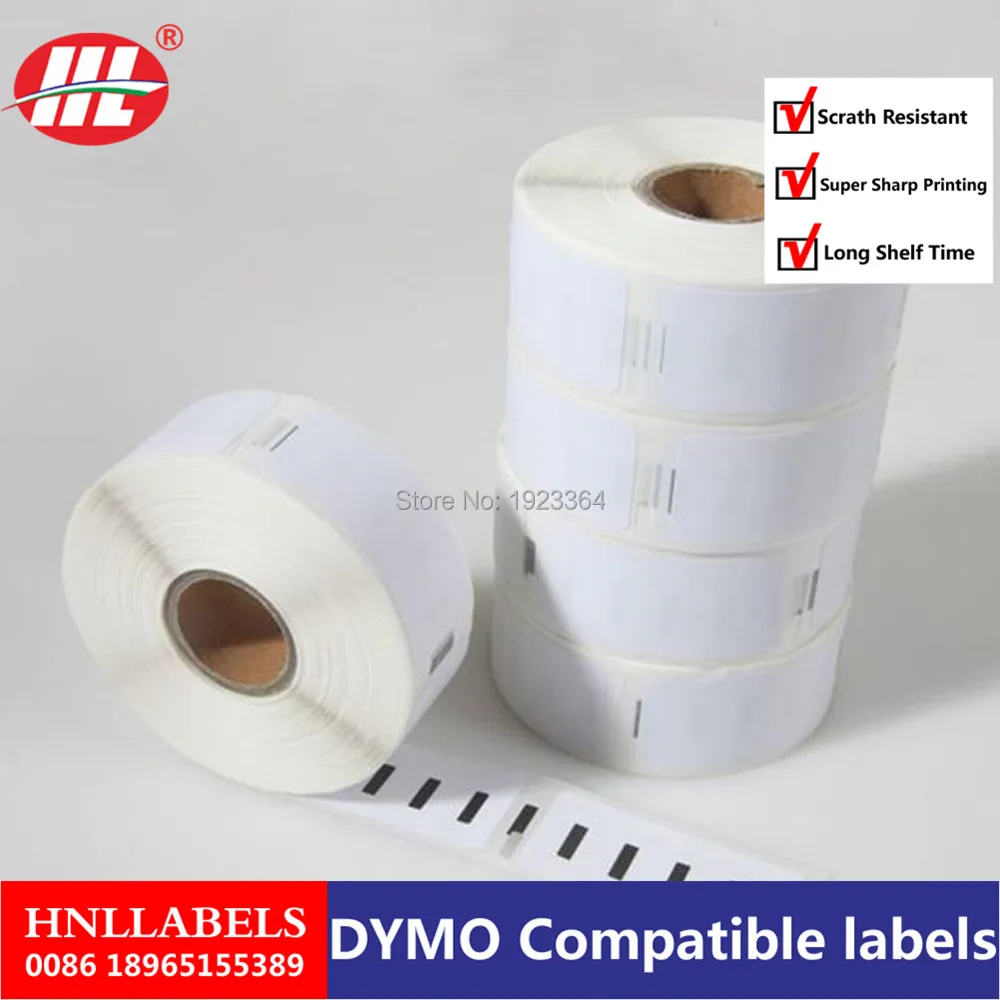 100X Rolls совместимый с dymo 11352 dymo Этикетки 11352 dymo Этикетки, размер: 54 мм x 25 мм