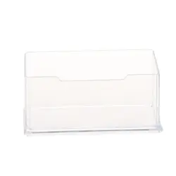 Новый для очистки стола Бизнес держатель для карт акриловая подставка на витрину пластиковый настольный полки
