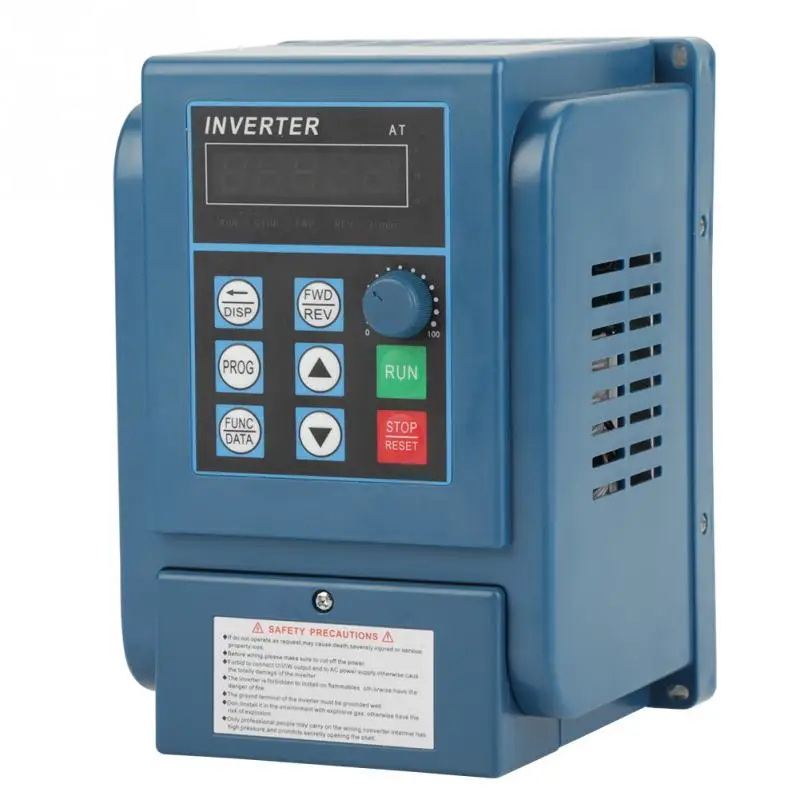 

Hot AC 380V 12A Variable Frequency Drive Inverter VFD Controller for 3-phase 4kW AC Motor Frequency Converter