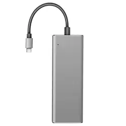 ALLOYSEED USB Hub Тип C до 4 К к HDMI 3,0 Thunderbolt Для SD Card Reader адаптер Macbook