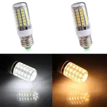 E27 5 Вт 69SMD 5050 Светодиодный прожектор лампа «Кукуруза» переменного тока 220 V 110 V светодиодный лампы для украшения дома теплый белый свет, холодный белый W/Крышка