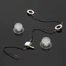 DIY Кнопка прозрачные аналоговые палочки джойстик колпачки светодиодный светильник для PS4 Для Play Station 4 управляющие регуляторы экономят мощность