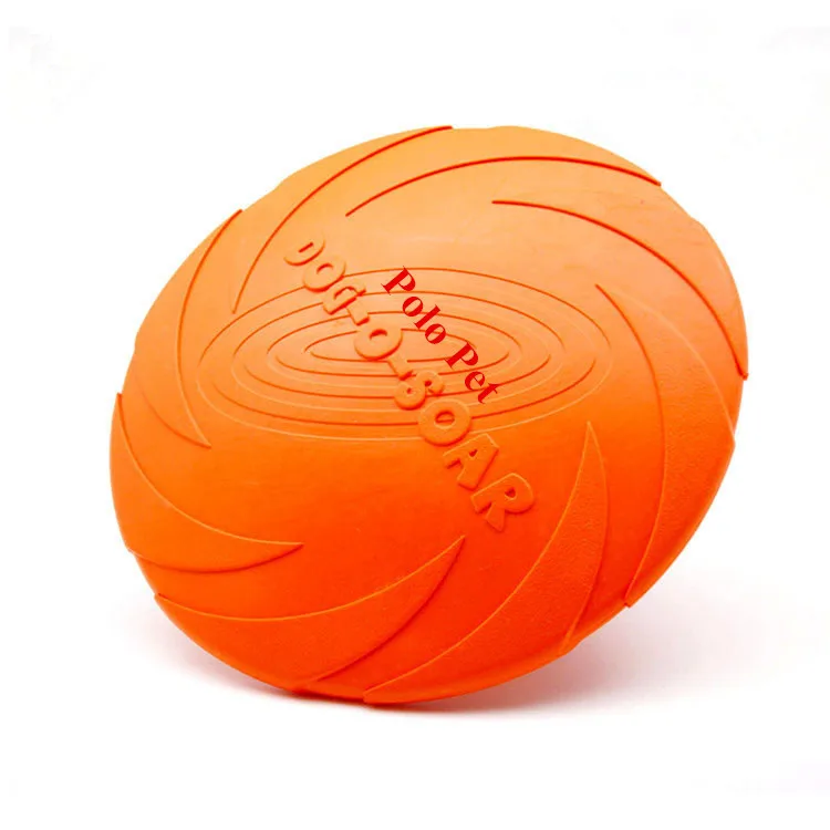 

Dog Flying Disc Soft Flexible Rubber Fun Floating Foldable Flyer Disc Dog Flying Saucer Toy For Interactive Play Exercising