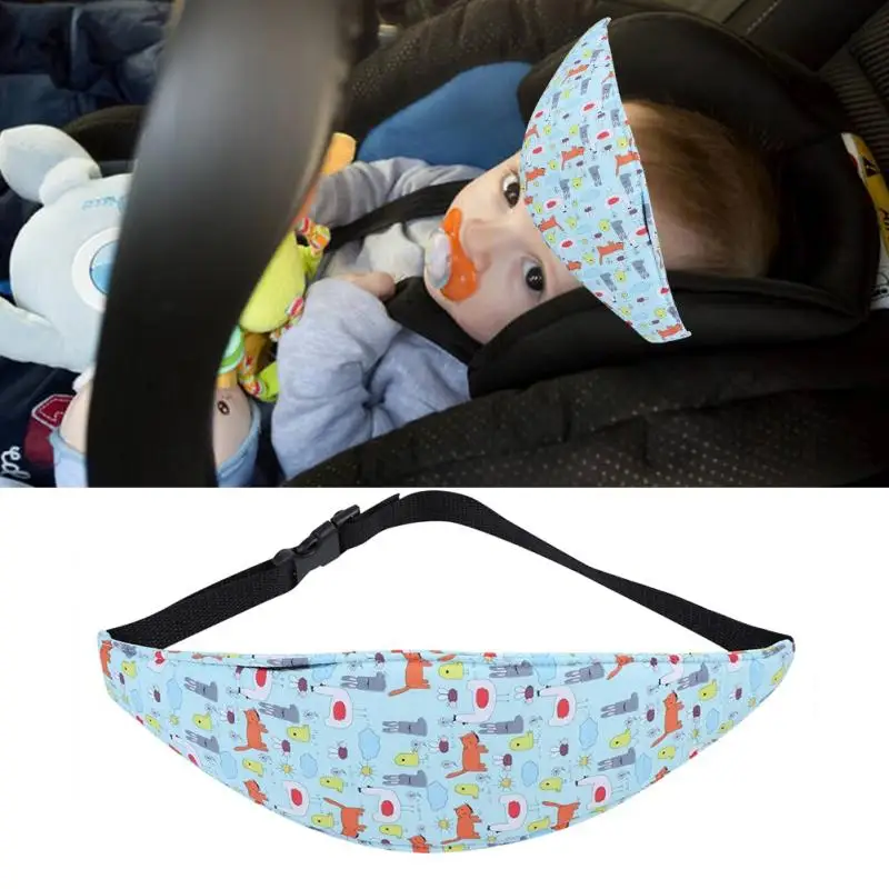 

Baby Elastic Head Support Band Child Car Seat Safety Sleep Strap Toddler Elastic Head Support Band for Neck Relief Bands
