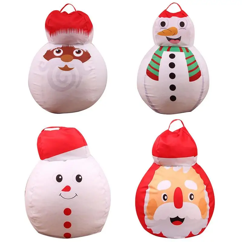 عيد الميلاد الأطفال ألعاب من نسيج مخملي حقيبة التخزين المنزل سعة كبيرة البوليستر قماش سلة المنزل المنتجات إمدادات المنظمون