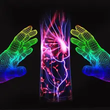 Креативный светильник с плазменным шаром, электронный электростатический случайный 840 мА индукционный AC 12 в шары, горячая Распродажа, высококачественные вечерние светильник