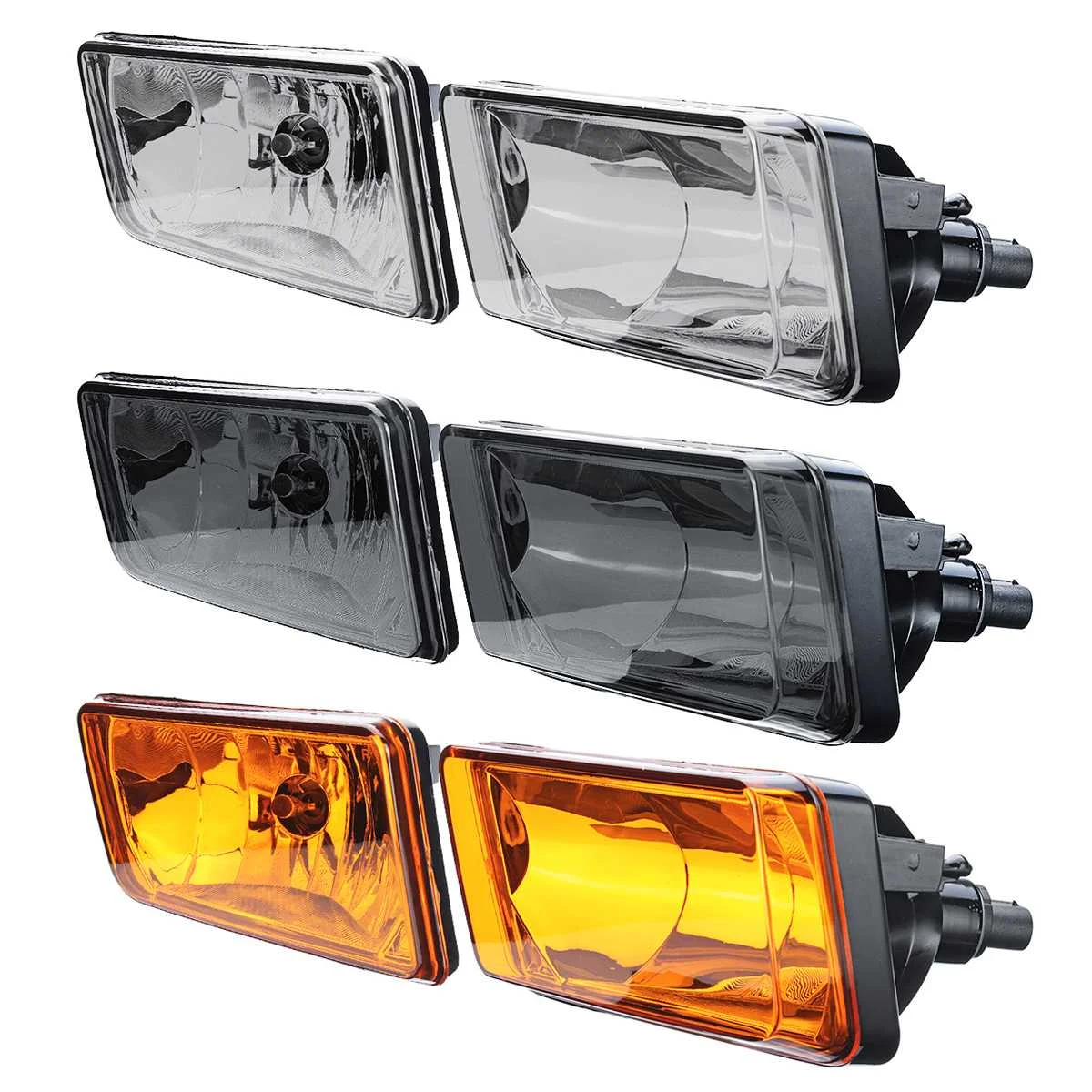 Пара для 2007-2013 Chevy Silverado Tahoe бампер передний левый правый 12V Противотуманные фары w/880 галогенные Blubs 25883246,25883245
