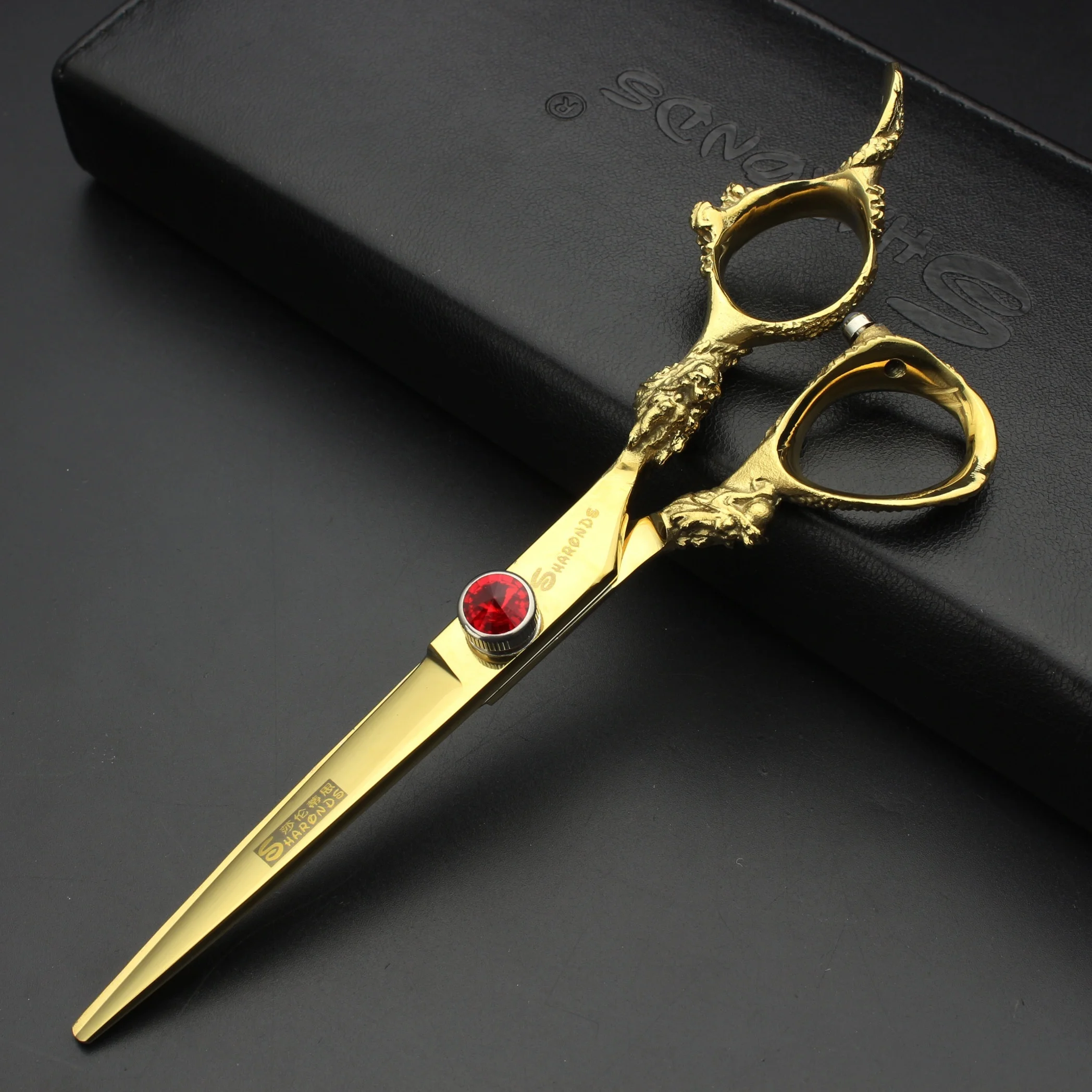 Профессиональные Парикмахерские ножницы Golden Dragon 6 дюймов 440с машинка для стрижки