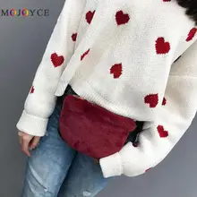 Женский зимний роскошный плюш, поясные сумки, повседневный ремень через плечо, сумки для груди