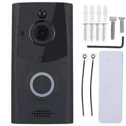 720 P беспроводной wifi-звонок умный видеодомофон дверной телефон внутренняя безопасность камера кольцо дверной Звонок