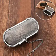 Ситечко для заварки чая из нержавеющей стали фильтр для заварки чая подвесной безопасный многоразовый сетчатый кухонный инструмент