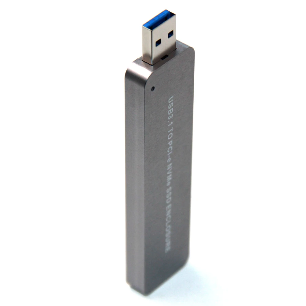 Корпус USB3.1 Type-A на PCI-E NGFF портативный бокс M key NVME PCI Express M.2 SSD HDD корпус для Samsung SM961 HP