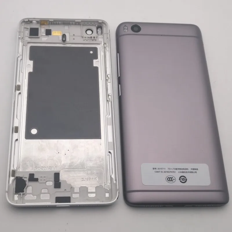 Оригинал для 5 15 &quotXiaomi 5S M5S Mi5S mi задняя крышка Крышка батарейного отсека Корпус