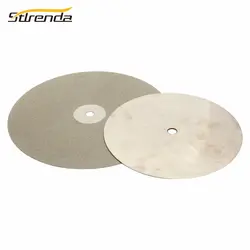 STLRENDA Алмазный диск 6 "150 мм 8" 200 мм, 10 "250 мм, наждак абразивных 46/120/150/180/320/400/600/3000 Грит для точильные инструменты