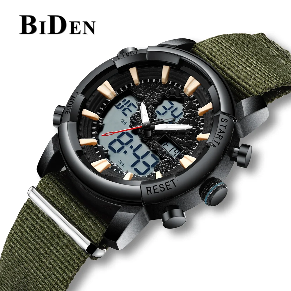 

Military Watches Men Top Brand Luxury Sports Mens Quartz LED&Analog Digital Watches Clock Male Wristwatch relogio masculino